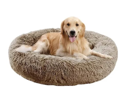 Cama Perro Mascota Antiestres Felpa