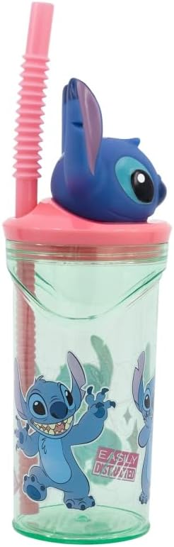 VASO FIGURITA 3D 360ML STITCH Disney