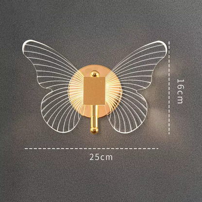 Led de pared Mariposa