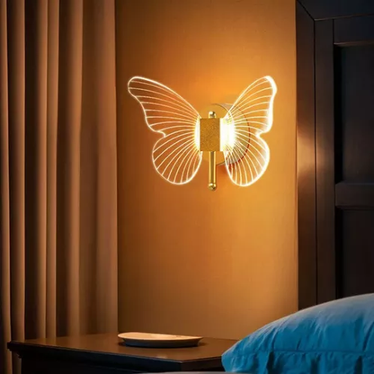 Led de pared Mariposa
